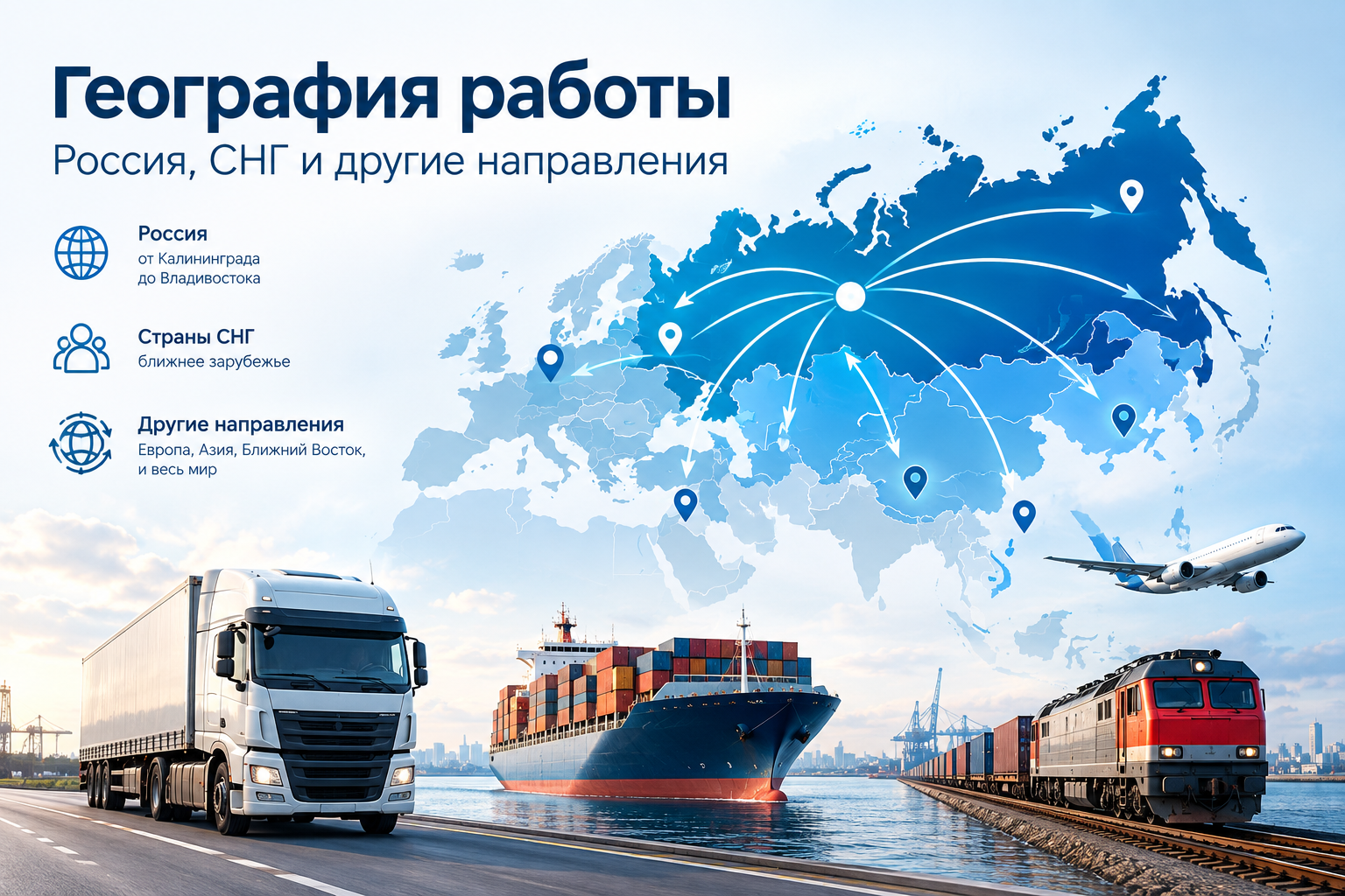 География работы К-ТрансСервис